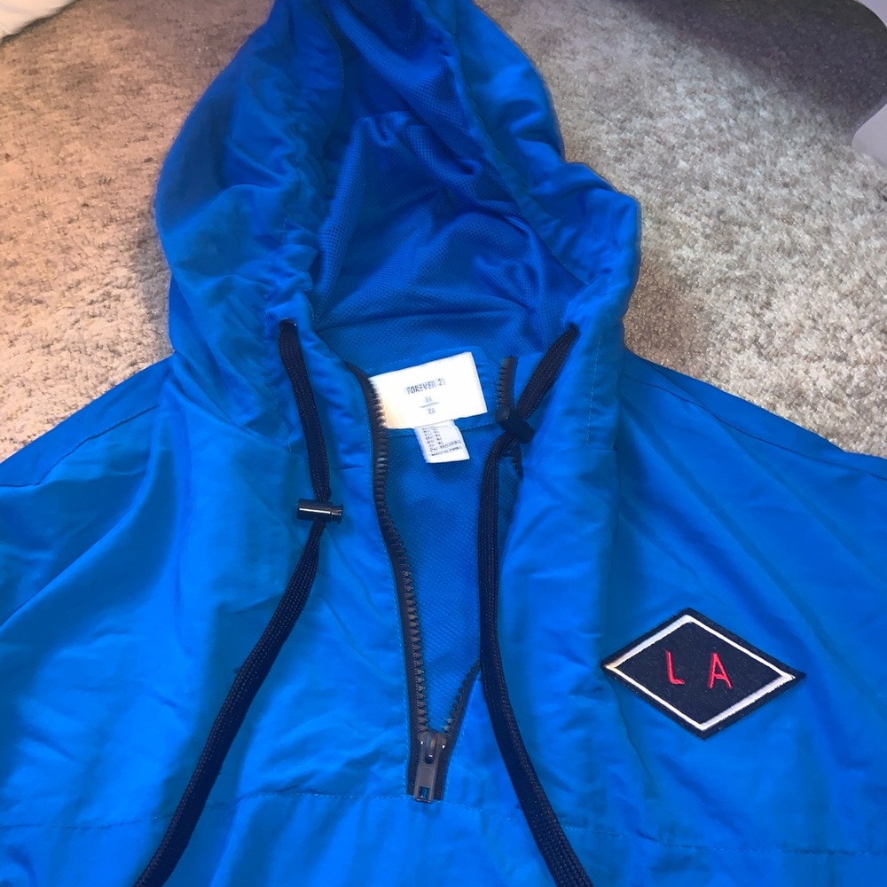 Super cute blue windbreaker